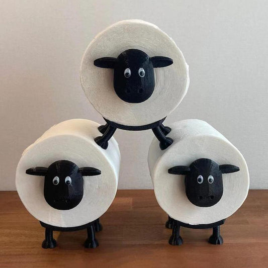 Sheep Toilet Paper Roll